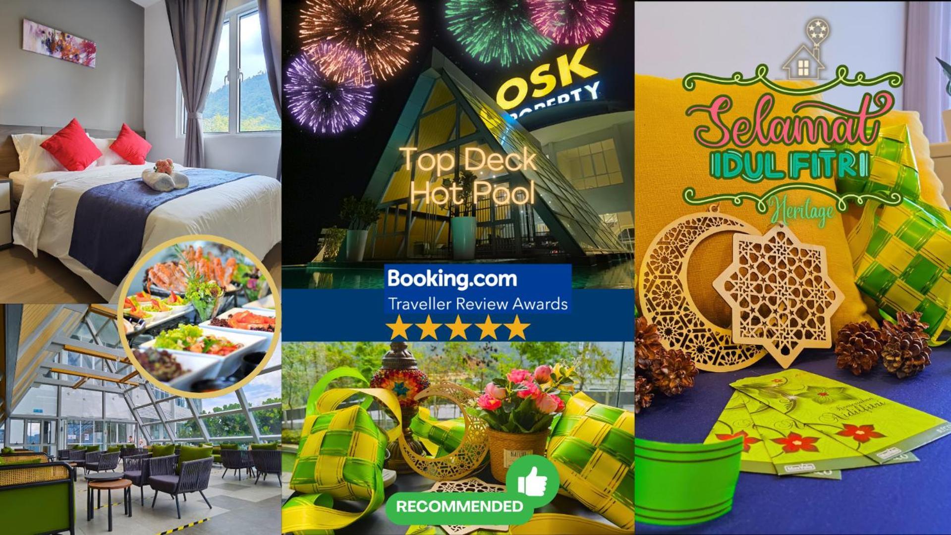 ג'נטינג היילנדס Windmill Upon Hills Luxurious Sky Villa 360 Sky Pool Heated Pool Mountainous Genting View Genting Highland By Heritage מראה חיצוני תמונה