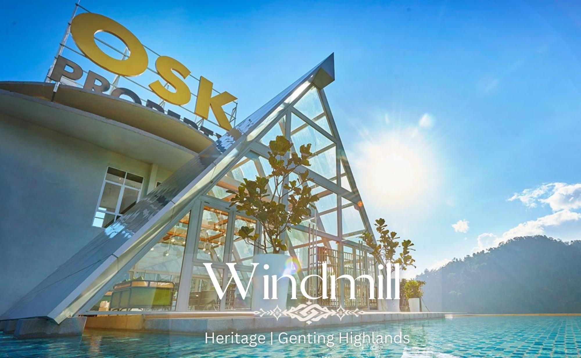 ג'נטינג היילנדס Windmill Upon Hills Luxurious Sky Villa 360 Sky Pool Heated Pool Mountainous Genting View Genting Highland By Heritage מראה חיצוני תמונה
